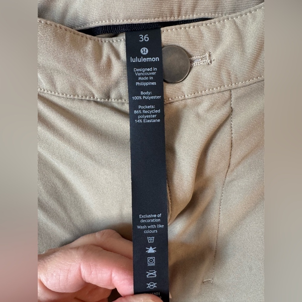 Lululemon Men’s ABC Classic-Fit 5 Pocket - Picture 10 of 15